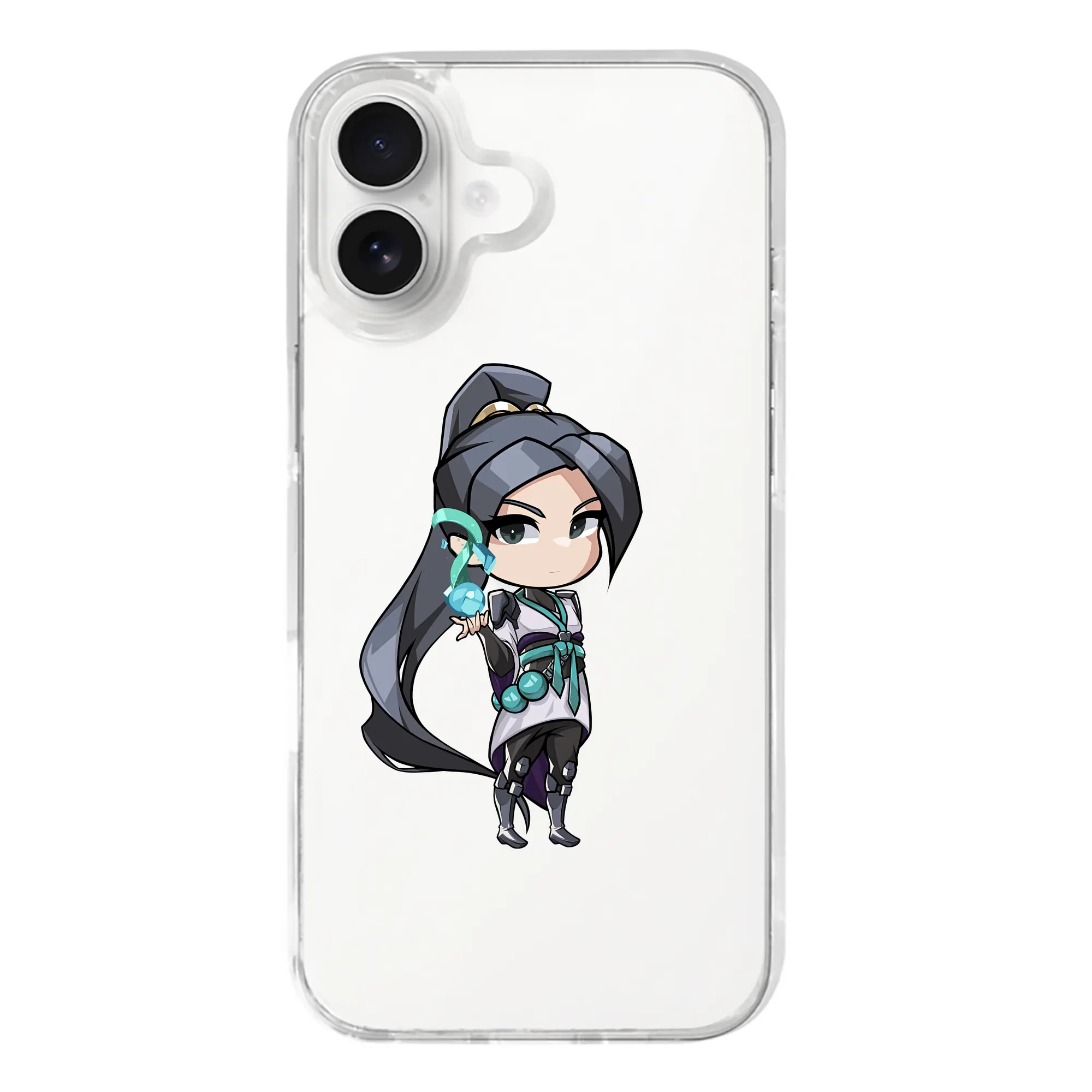 VALORANT グッズ,セージ - iPhone 17シリーズ 透明スマホケース – 薄型・耐衝撃・精密フィット保護カバー